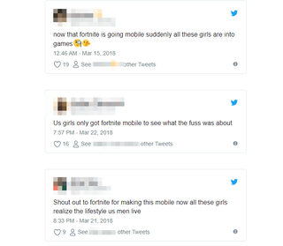 Illustration for article titled Fortnite Mobile Is Becoming A Battle of the Sexes